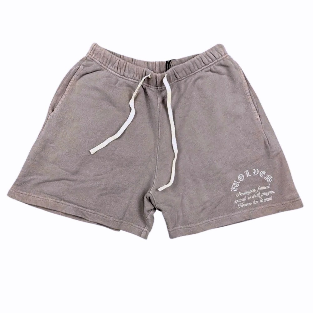 Darc Sport Chopper Post Lounge Sweat Shorts Pale Gray Mens Medium